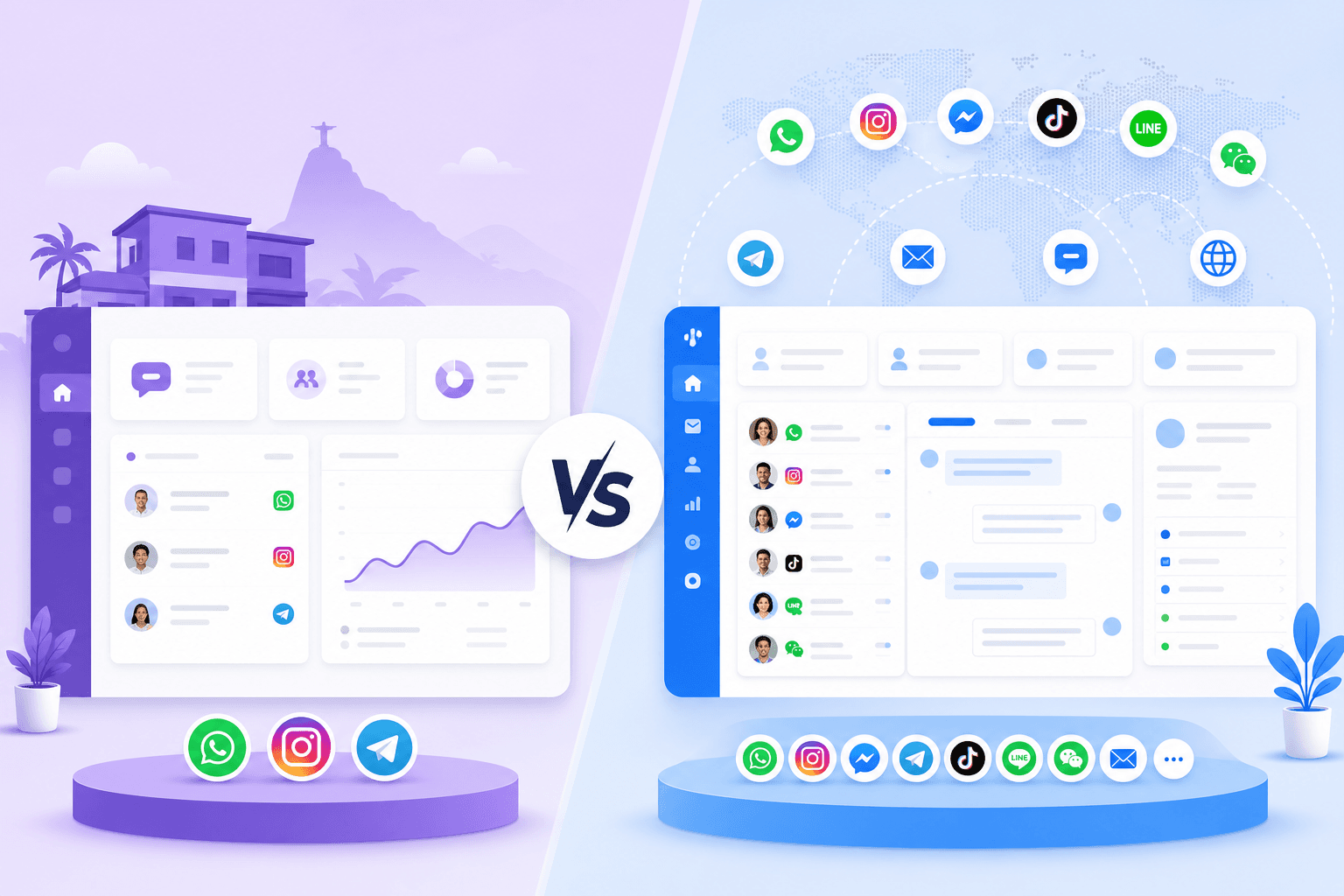 Comparativo Spark CRM vs Respond.io